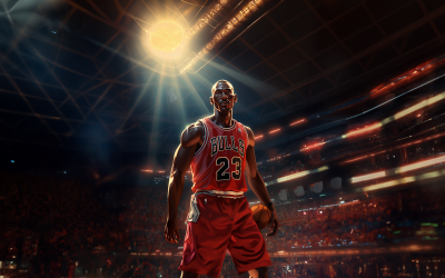 Basketballlegende Michael Jordan
